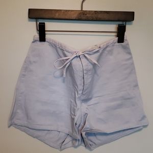 𝅺womens J Crew Buttton Up Drawstring Shorts